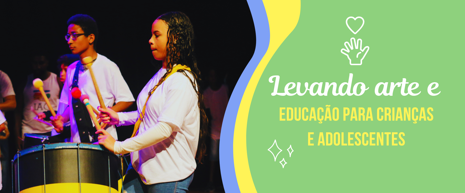 Levando arte e educação